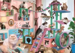 Pussel 1000 bitar - Cat Tree Heaven