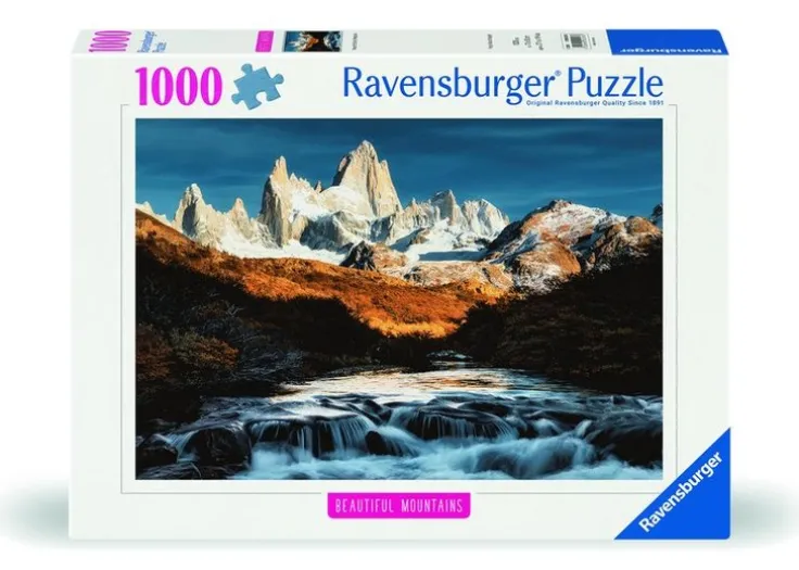 Pussel 1000 bitar - Fitz Roy, Argentina