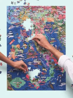 Pussel 1000 bitar - Vinpussel - Italien