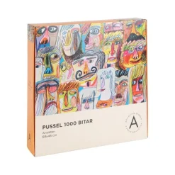 Pussel 1000 bitar Ansikten