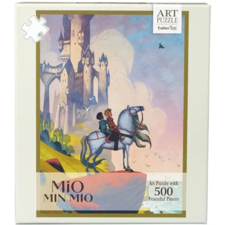 Pussel 500 bitar Art Puzzle Mio Min Mio Slottet