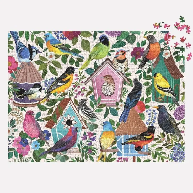 Pussel 1000 bitar Birdhouse Lane