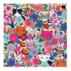 Pussel 500 bitar Blooming Cats