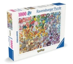 Pussel 1000 bitar Challenge - Pokémon