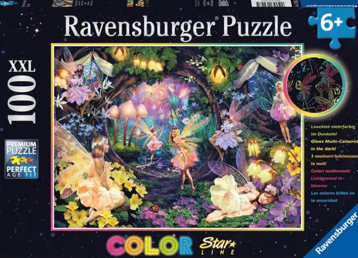 Pussel 100 bitar Fairy Garden