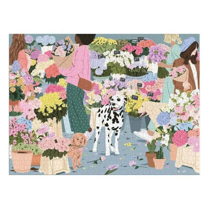 Pussel 1000 bitar Flower Market