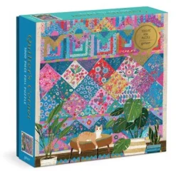 Pussel 1000 bitar folierade Quilter's Corner