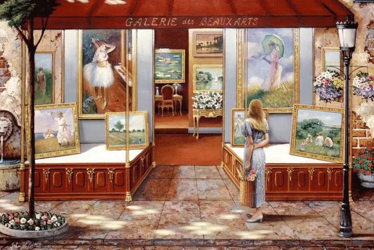 Pussel 3000 bitar Gallery of Fine Arts