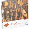 Pussel 1000 bitar Gitarrer