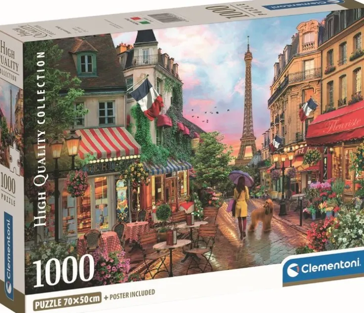 Pussel 1000 bitar High Quality Collection - Flowers In Paris