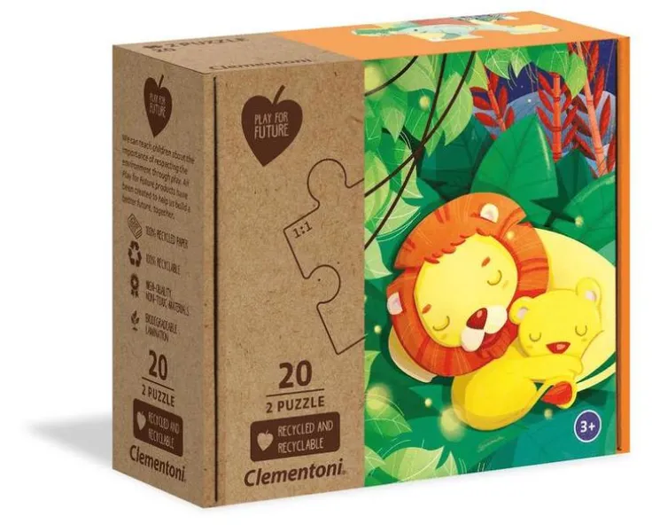 Pussel 20 bitar 2-pack Kids Tied Together