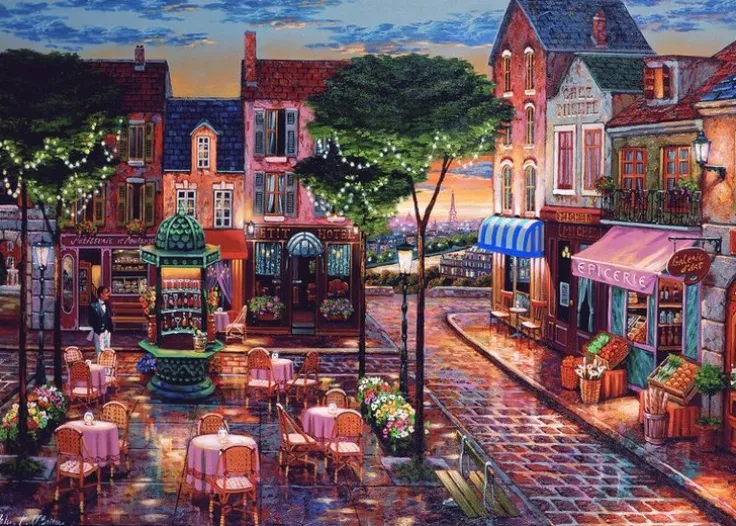 Pussel 1000 bitar Paris Impressions