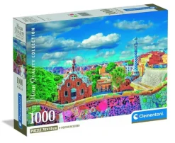 Pussel 1000 bitar Park Güell Barcelona