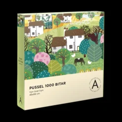 Pussel 1000 bitar Vyn över byn