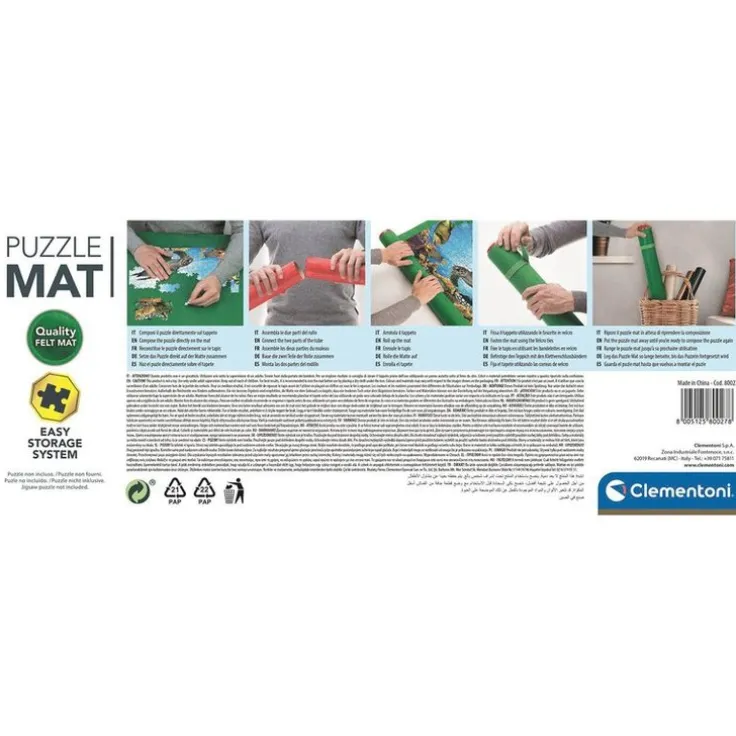 Pusselmatta 500-2000 bitar Clementoni 105x78cm