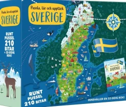 Pussla, lär och upptäck Sverige