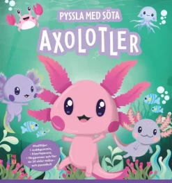 Pyssla med söta axolotler
