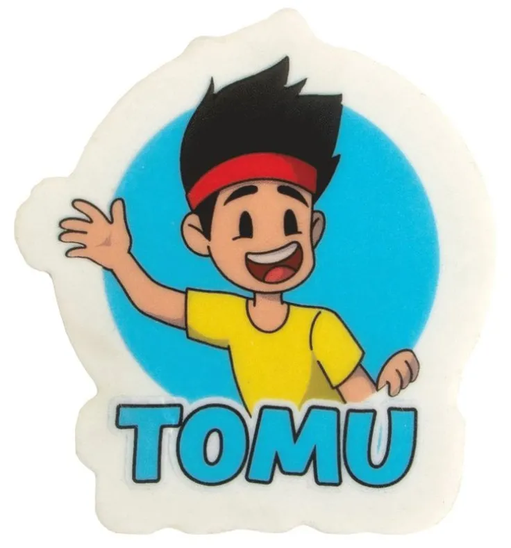 Radergummi Tomu