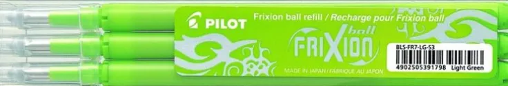 Refill Frixion Ball 0,7 3-pack ljusgrön