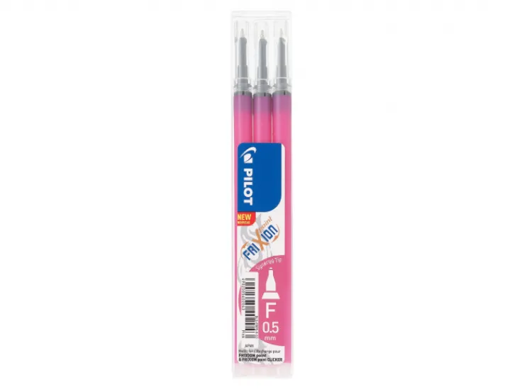 Refill Frixion Point 0,5 Synergy-Tip 3-pack rosa