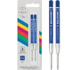 Refill Parker Quinkflow medium 2-pack blå