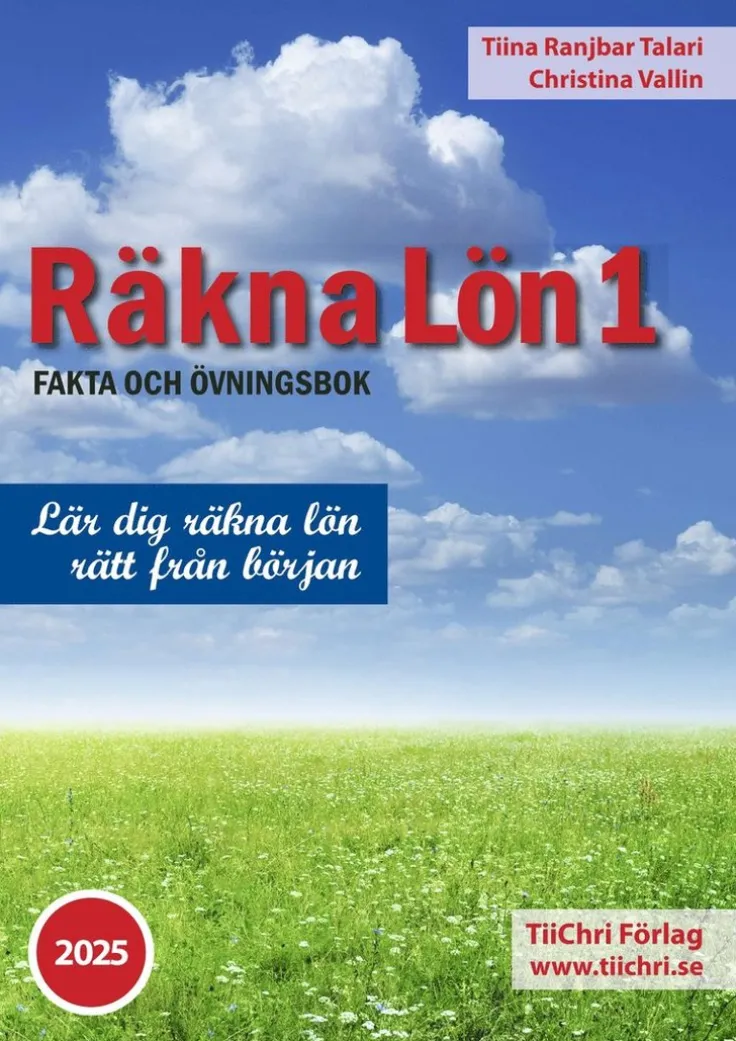 Räkna Lön 1 - 2025 (bok + digital produkt)