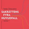 Sakrättens fyra huvudfall
