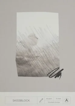 Skissblock A4 80g 70 blad