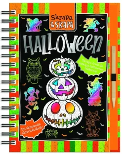 Skrapa och skapa. Halloween