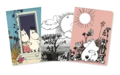 Skrivhäfte A6 linjerad 3-pack Moomin