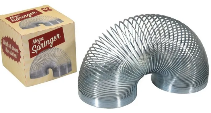 Slinky stor metall