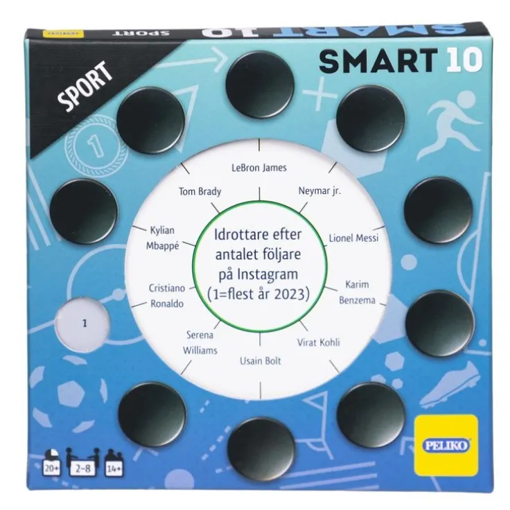 Smart10 frågekort Sport