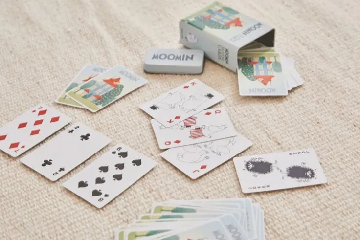 Spelkort Mumin - Tin House