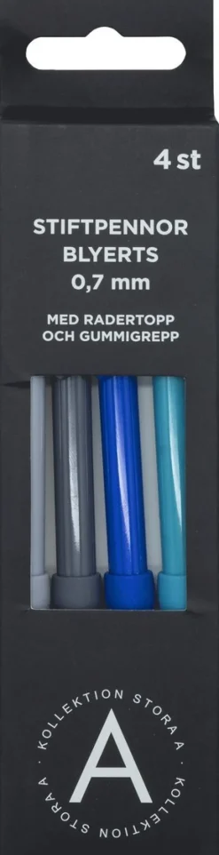 Stiftpennor 4-pack