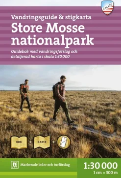 Stora Mosse nationalpark - vandringsguide och stigkarta