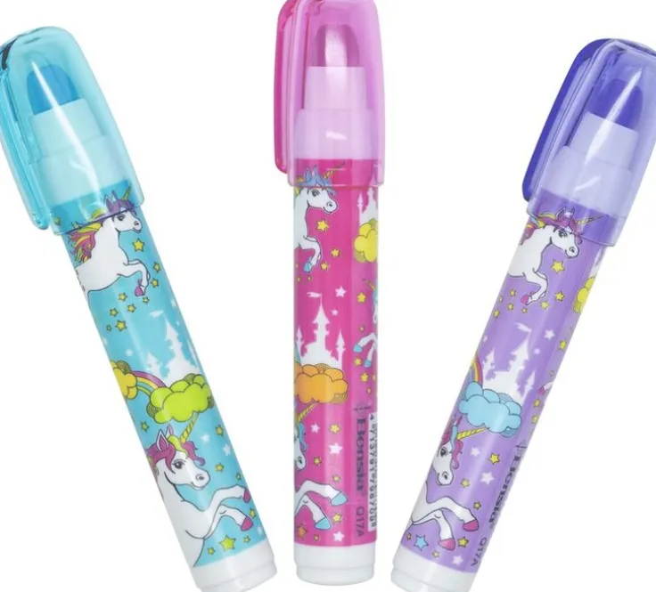 Suddstift enhörning med jordgubbsdoft