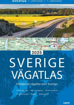 Sverige vägatlas 2025