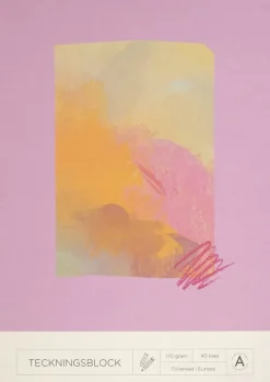 Teckningsblock A5 170g 40 blad