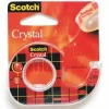 Tejp Scotch Crystal med hållare 10m x 12mm transparent