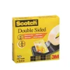 Tejp Scotch dubbelhäftande 22,8m x 12,7mm transparent