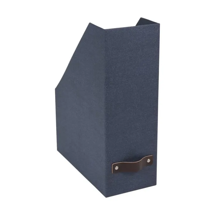 Tidskriftssamlare Estelle canvas blå