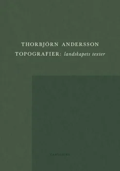 Topografier : landskapets texter