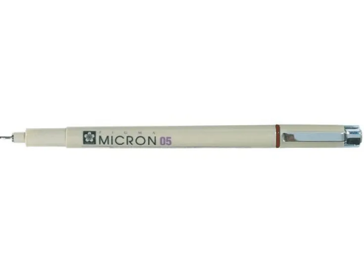 Tuschpenna Pigma Micron 05 röd