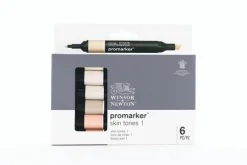 Tuschpenna Promarker 6 Skin tones set 1