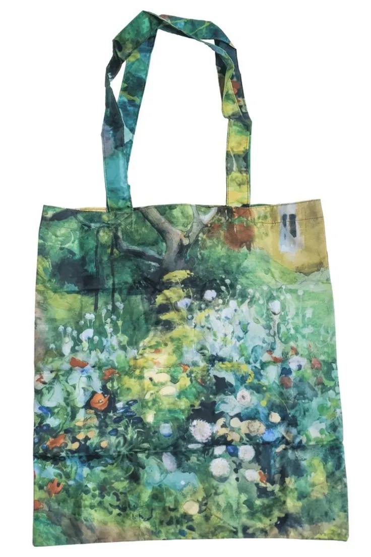 Tygkasse Carl och Karin Larsson : Trädgårsscen från Marstrand