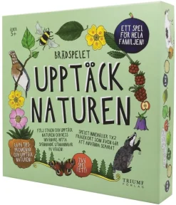 Upptäck naturen - Familjespel + bok!
