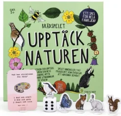 Upptäck naturen - Familjespel + bok!