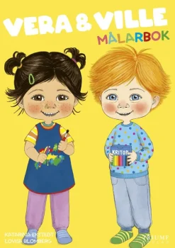 Vera och Ville. Målarbok