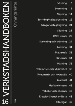 Verkstadshandboken Övningshäfte