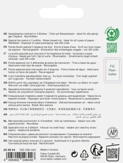 Överstrykningspenna Textliner 48 - 4 färger